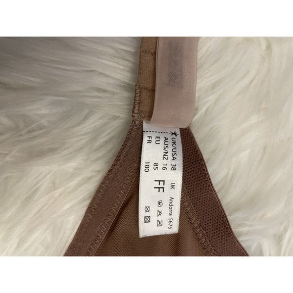 Panache Andorra side support Bra 38FF Warm Taupe - Picture 5 of 7